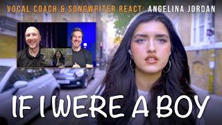 Vocal Coach & Songwriter First Time Reaction to If I Were A Boy (MV) - Angelina Jordan