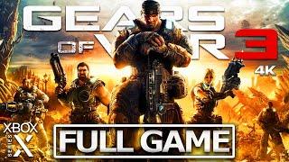 GEARS OF WAR 3 Full Gameplay Walkthrough / No Commentary【FULL GAME】XBOX SERIES X 4K Ultra HD