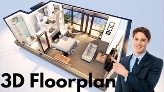 3d Floor Plans | How To Create A Floorplan FAST | Expert Real Estate Rendering