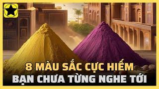 9 sắc tố độc đáo mà bạn chưa từng nghe đến