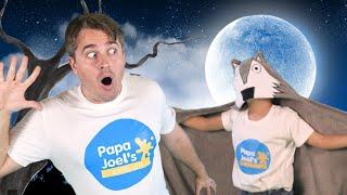 Werewolf Moon Adventure | Spooky Halloween Songs by Papa Joel's English