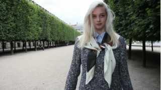 How to Style Scarves: Parisian Edition