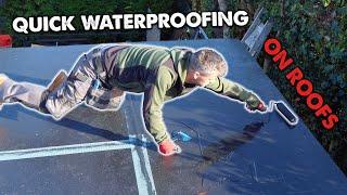 Easily Waterproof A Flat Roof With Liquid Rubber Membrane