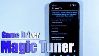 New Features Magic Tweak 1.3 "Unlocking Stable FPS With Game Driver"