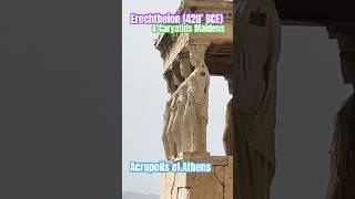 #Erechteion & #Caryatides ca. #420 #BCE at #Acropolis, #Athena. #history #archaeology #architecture