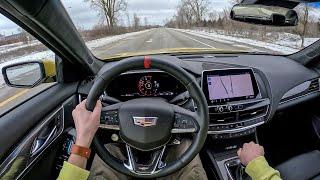 2024 Cadillac CT5-V Blackwing 6MT - POV Test Drive (Binaural Audio)