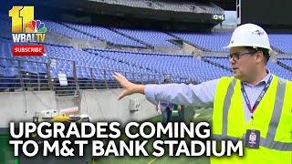 Ravens preview major upgrades coming to M&T Bank Stadium