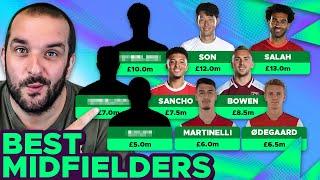 THE BEST FPL MIDFIELDERS FOR GAMEWEEK 1 | Fantasy Premier League tips 2022/23