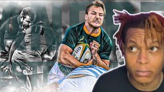 The Most Brutal Springbok Rugby Player!! Andre Esterhuizen's Hardest Hits