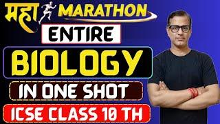 Complete Biology in One Shot | Biology Maha Marathon | Biology ICSE Class 10 | @sirtarunrupani