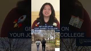 3 Reasons | University of Notre Dame Pre-College Online Program | Psych Student Sandy