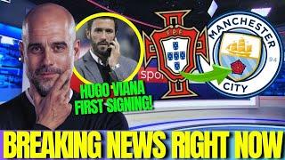  LAST MINUTE BOMBSHELL! HUGO VIANA FIRST SIGNINGS TO MAN CITY REVEALED! MAN CITY TRANSFER NEWS