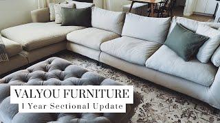 Valyou Feathers Sectional 1 Year Update