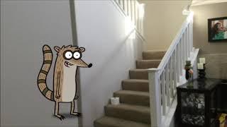 Rigby turns plotagon and gets grounded