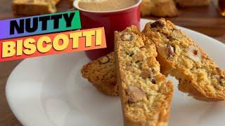 Nutty biscotti! Best biscotti recipe! Biscottis gourmands aux noix