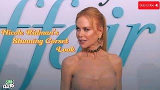 Nicole Kidman Stuns in a 'Naked' Corset Gown: A Remarkable Optical Illusion