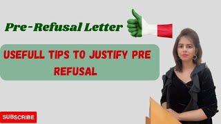 How to deal with Pre-Refusal Letter/ What documents would be beneficial/ Italy Student Visa