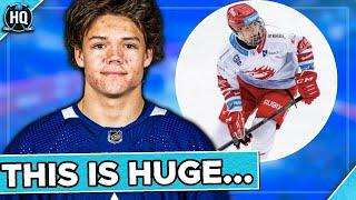 This Leafs prospect update is CRAZY... - Top prospect SPEAKS OUT on future with Leafs