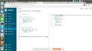 Demo of Elasticsearch Commands by Kibana