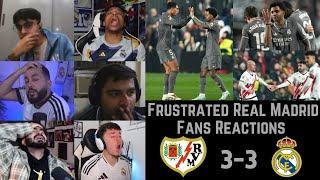 Frustrated REAL MADRID Fans Reactions to RAYO VALLECANO 3-3 REAL MADRID | La Liga GW 17 | 15-12-2024