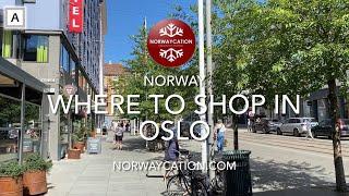 Shopping in Oslo, Norway | @norwaycation