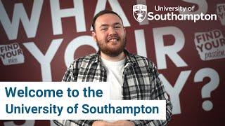 Welcome to the University of Southampton 2023