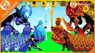 FINAL BOSS, XIPHOS, SPEAROS ICE VS LAVA WRATHNAR, GIANT BOSS | Stick War Legacy Mod | Stick789Apk