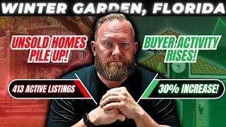 Record UNSOLD HOMES in Winter Garden - Where are the Buyers? | Orlando Market Update