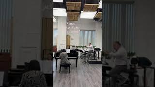 Yijie Shi - Rossini Stabat Mater "cujus animam" rehearsal 石倚洁 圣母悼歌