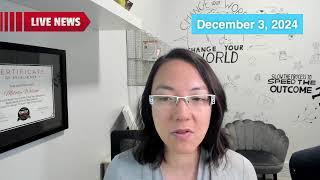 Live Edmonton Real Estate update for December 3, 2024