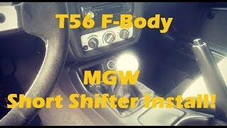 MGW LS1/T56 Short Shifter (F-Body Camaro/Firebird)