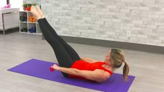 10-Minute Pilates Workout For Toned Abs