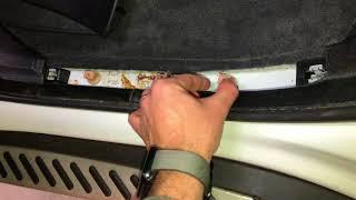 BMW X5 F15 Side Sill Removal