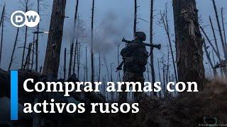 Proponen comprar armas para Ucrania con activos congelados de Rusia