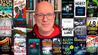 Buch Neuerscheinungen Januar 2025 - 20 Krimis und Thriller