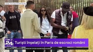 Vlogger, amenințat de mai mulți români păcăleau turiștii cu jocul „alba-neagra” la Turnul Eiffel