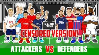 ️5-A-SIDE: Attackers vs Defenders️ CENSORED! Feat Ronaldo Messi Ramos Maguire Frontmen Season 4.1