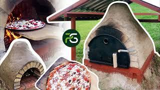 Zbuduj PIEC do PIZZY chleba GLINIANY, opalany drewnem DIY #pizzaoven @projektograf