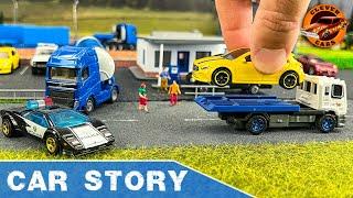 Miniature Diorama Drama: Mercedes A-Class Accident Story