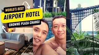 Crowne Plaza Changi Airport is SKYTRAXX's World's Best Airport again! Watch our review of the hotel.