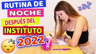 RUTINA DE NOCHE DESPUÉS DEL INSTITUTO 2022 en ANDORRA! ️ 100% REAL | Daniela Golubeva