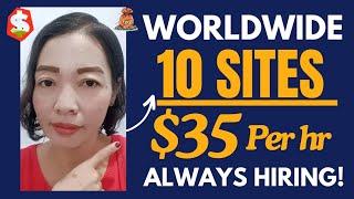 10 Work From Home Job Companies Always Hiring!(Worldwide) #homebasedjobs #workfromhome #onlinejobs