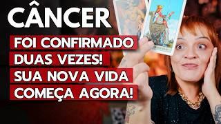 CÂNCER ATÉ O FINAL DE MARÇO! VAI TE ARREPIAR! É O MELHOR QUE VOCÊ JÁ VIVEU ATÉ AGORA!