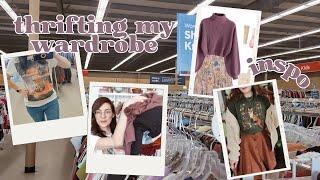 THRIFTING my spring wardrobe & some thrifting tips + a thrift haul