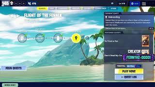 FORTNITE SAVE THE WORLD | BATTLE ROYALE | MSK CARRIES | support code FERNYHZ-00001