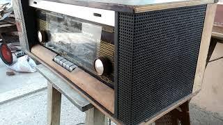 Restoration of Valve radio, Philips 15RB677, Made in India, Part 1