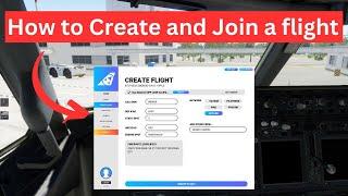 Creating and Joining a Flight in Shared Flight Tutorial | X-Plane 12