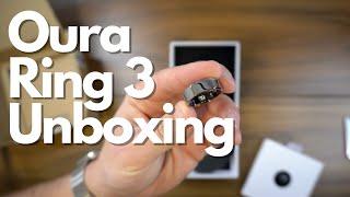 Oura Ring 3 Unboxing - Heritage Silver generation 3 new packaging