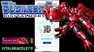 DIGIMON Vital Bracelet BE - BLITZGREYMON || Digital Monster 25th Anniversary DiM Log #6