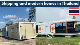 $4000 Shipping container and Modern homes in Thailand